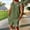 Army Green, variant on FRSASU Mens 2 Piece Sweatsuits Sets USA Flag Crewneck Workout Tank Tops Basketball Shorts Outdoor Sports Casual Outfits Set Red