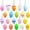 Multicolor, variant on Easter Hanging Eggs Colorful - 24PCS Hand-Painted Hanging Ornaments Party Decor
