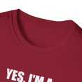 thumbnail image 3 of Funny I'm a Professional Mattress Bed Tester Enthusiasts Novelty Bunk Beds Bedroom Couch Evaluator Examiner Unisex Softstyle T-Shirt, 3 of 4