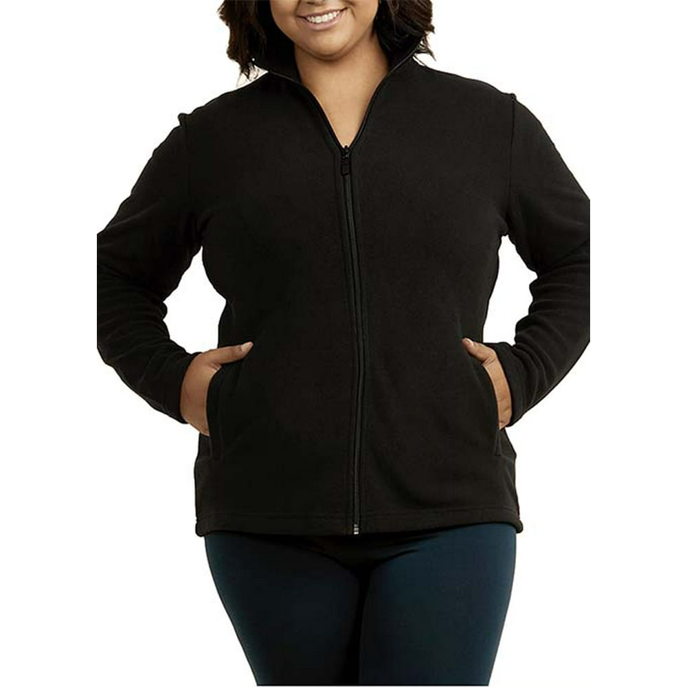 Flying Street Ladies Polar Fleece Jacket Plus Size