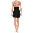 thumbnail image 2 of Free People Womens We Go Together Mini Fit & Flare Bodycon Dress, Black, 4, 2 of 2