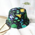 thumbnail image 2 of Kids Toddler Boys Sun Hats Summer Baby UPF 50+ Beach Hats Dinosaur Sun Hat Sun Protection Wide Brim Bucket Hat 2-6T, 2 of 5