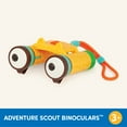 thumbnail image 5 of Battat Adventure Scout Binoculars with Focus Knob Wrist Strap, Toddler and Preschool Toys, 5 of 8
