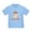 Baby Blue, variant on - Boo Haw: Playful Ghostly Design Toddler T Shirt - Cute Toddler T-Shirt, 100% Cotton