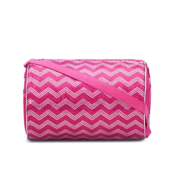 Princess Girls Duffle Bag Chevron Sequin Bag Fuchsia