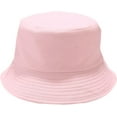 thumbnail image 2 of CoCopeaunts Women Bucket Hat Solid Color Double-Sided Fisherman Hats Outdoor Sunscreen Foldable Thin Quick Dry Basin Hat, 2 of 8