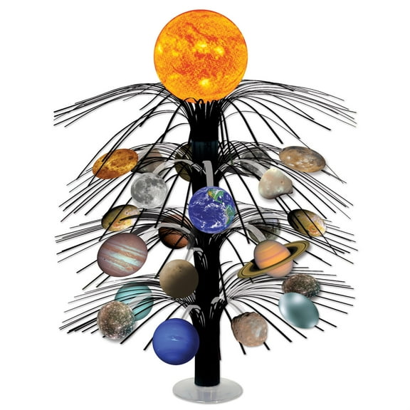 Beistle 53520 18 in. Solar System Cascade Centerpiece - Pack of 6