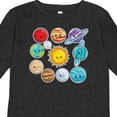 thumbnail image 4 of Inktastic Happy Sun Moon and Planets Boys or Girls Long Sleeve Toddler T-Shirt, 4 of 5