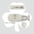 thumbnail image 2 of Blinkee A630 Luck of the Irish Shamrock Flashing Body Light Lapel Pins, 2 of 3