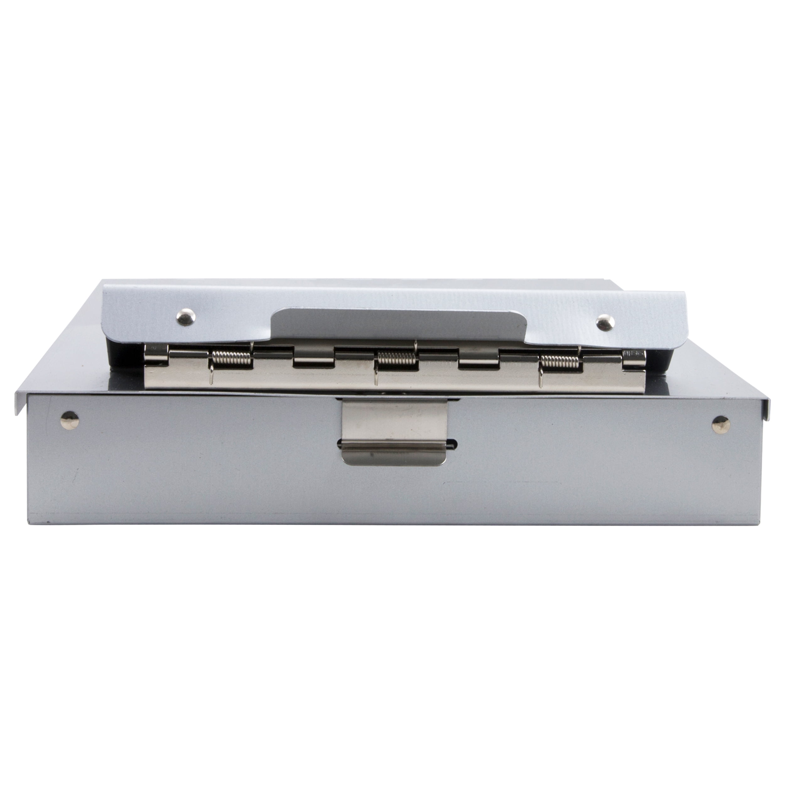 Saunders 11025 Redi-Mate Aluminum Storage Clipboard, 1" Capacity, Holds 8-1/2w x 12h, Silver