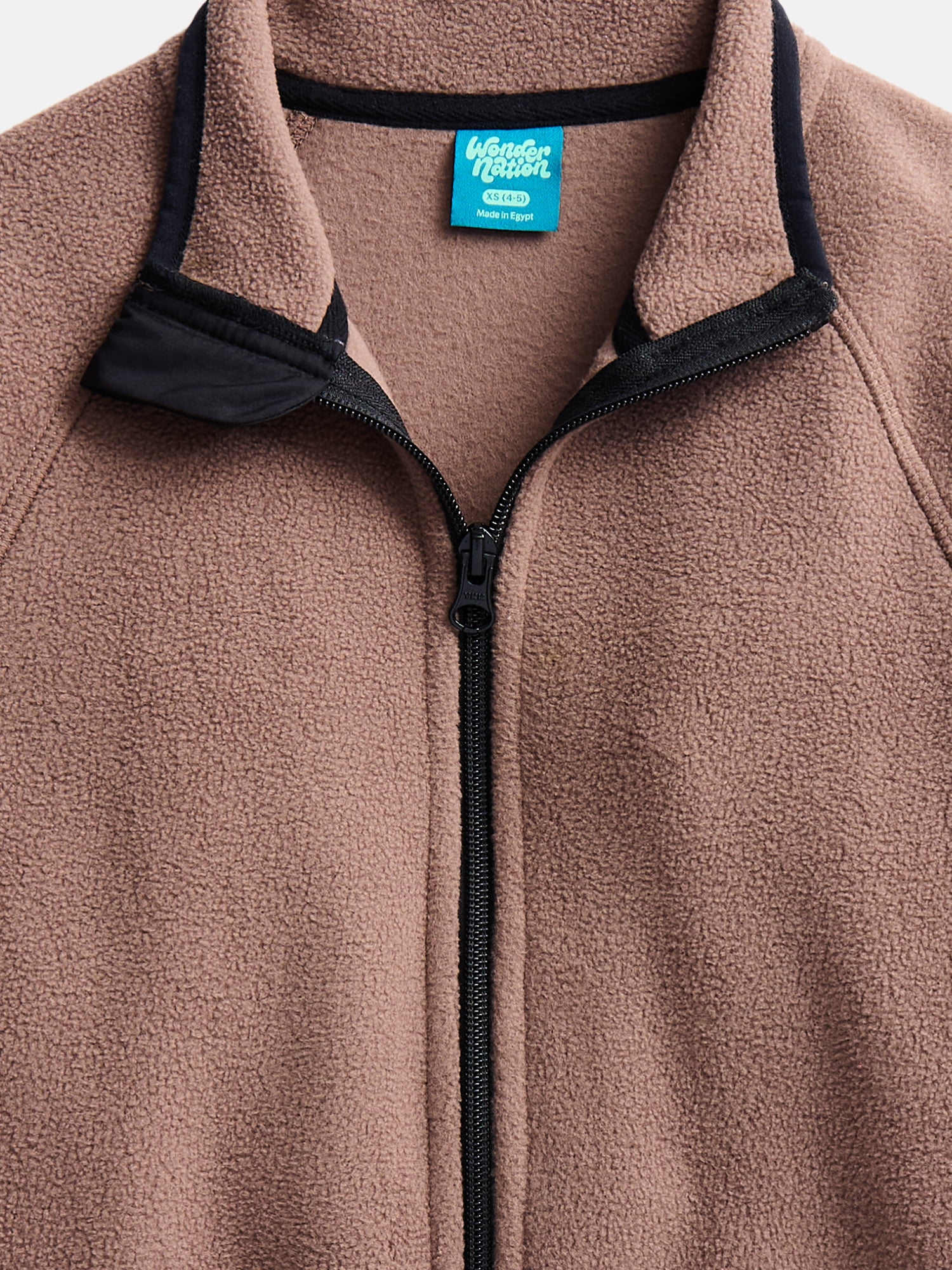 Wonder Nation Boys Microfleece Full Zip Jacket, Sizes 4-18 & Husky