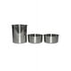 thumbnail image 2 of KIT 3 TAZONES CON 3 RECIPIENTES DE ACERO INOXIDABLE, 2 of 5