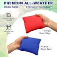 thumbnail image 2 of RayChee 3'x 2'Cornhole Board Set, Corn Holes Outdoor Game Cornhole Boards Regulation Size 8 Bean Bags Toss for Adults Family Lawn Beach, 2 of 5