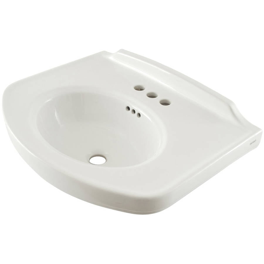 DARTMOUTH PEDESTAL LAVATORY 4" HOLE FAUCET SPACING