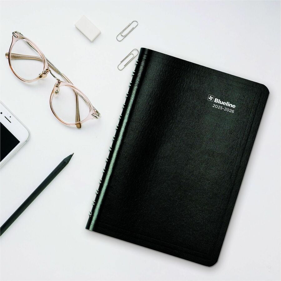 Blueline Weekly Academic Planner (ca101blk)