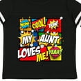 thumbnail image 4 of Inktastic My Aunt Love Me Boys or Girls Toddler T-Shirt, 4 of 5