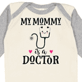 thumbnail image 4 of Inktastic Mommy is a Doctor Baby Gift Girls Long Sleeve Baby Bodysuit, 4 of 5