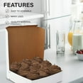 thumbnail image 7 of MT Products White Cookie Box - 9" x 9" x 2.5" Bakery Boxes - Pack of 15, 7 of 7