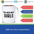 thumbnail image 2 of Real Men Make Girls, Girl Dad Coffe Mug, Funny Dad Mug, Cool Dad Gift From Daughter, Mug For Dad Husband Gift For Fathers Day Dad Of Girl, Ceramic Novelty Coffee Mug, Tea Cup, Gift Prese, 2 of 2