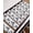 White, variant on Black Grey Tulip Stair Treads for Wooden Steps Indoor Runner Rug Carpet, Flower Floral Modern Minimalist White 4 Pieces Peel and Stick Staircase Step Treads Covers Washable Throw Door Mats, 30"x8"