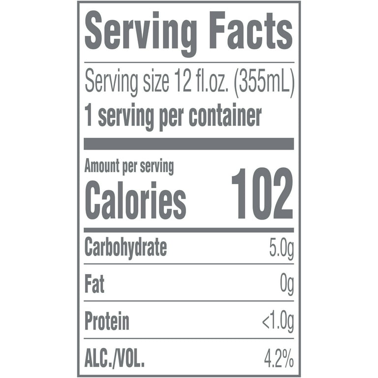 Coors Light Nutrition Facts Canada Shelly Lighting