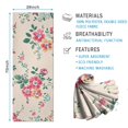 thumbnail image 2 of Pioneer Flower Floral Print Pattern Hot Yoga Mat Towel Non Slip for Hot Yoga - Quick-Drying Yoga Mat Cover with 4 Corner Pockets with Travel Bag - Hot Yoga Towel Non Slip 70"x26", 2 of 6