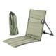 thumbnail image 5 of Silla de playa con respaldo, cojín plegable para silla, cojín para asiento tubo de hierro verde, 5 of 8