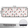 thumbnail image 5 of Kitchen Rugs Sets Of 2,White Cow Moo Pattern Anti Fatigue Kitchen Mat Rugs Non Slip Washable,Decorative Kitchen Floor Mats for Kitchen,Sink,Laundry,17"x47"+17"x47", 5 of 5
