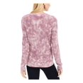 thumbnail image 2 of INC Womens Tie-Dye Knit Sweater Pink S, 2 of 2