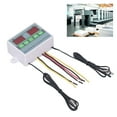 thumbnail image 3 of Temperature Controller, Waterproof Digital Temperature Controller, Dual Thermostat Controller, Reptile Thermostat for Reptile, for Refrigerator, Freezer, for Keeping Pets, 3 of 7