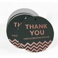 thumbnail image 2 of Inkdotpot Pack Of 50 Thank You For Celebrating With Us Bridal Shower-Baby Shower-Retirement-Wedding-Birthday Favor Paper Tags Craft Real Rose Gold Foil Hang Tags, 2 of 7