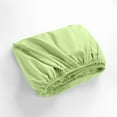 thumbnail image 6 of 1100 Thread Count 100% Egyptian Cotton 3-Piece Fitted Sheet ( 1 Fitted Sheet + 2 Pillow Covers) 30 Inches Deep Pocket Size King Color Sage Solid, 6 of 6