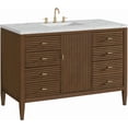 thumbnail image 3 of James Martin Vanities 485-V48-Fenc Myrrin 48" Free Standing Single Basin Ash Wood Vanity, 3 of 7