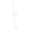 Genuine OE Mitsubishi Shock Absorber - 4162A165