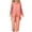 Pink, variant on 2 Piece Outfits for Women Lace Long Sleeve Crew Neck High Low Hem Tops Shirt Dress and Pants Sets Wedding Guest Formal Sets Dark Blue L