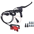 thumbnail image 2 of GLFILL 1 Pair Brake 2PI SM Hydraulic Disc Brake RMotor Front Rear Disk Dual Callipers Lever For E-Bike Kick Scooter Power Off Brake front with rotor, 2 of 9