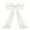 White, variant on Extra Large Bow for Christmas Tree, Christmas Ribbon Decoration with Lining, 1 Pc Elegant Bow for Birthday Party Wedding (Black 41.3x2.6x2 inch)