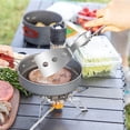 thumbnail image 4 of VBXOAE Portable Folding Stainless Steel Spatula for Camping and Outdoor Cooking High Durability,Easy to Clean,Suit for Travel with Heat Resistant Design, 4 of 8