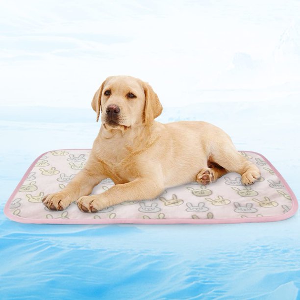 Alfombrilla refrescante para dormir para mascotas, cojín de almohadilla refrescante para perros y gatos, manta de cama fría, tapete refrescante de seda helada, almohadilla de disipación de calor para