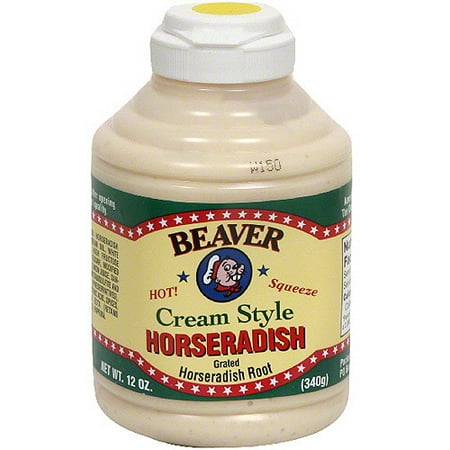 Beaver Brand Hot Cream Horseradish, 12 oz (Pack of