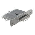 thumbnail image 4 of Versatile Pocket Door Lock Brushed Silver Matte Black Brushed Gold Options, 4 of 12