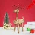 thumbnail image 6 of sruoe Christmas Tabletop Decorations Indoor Christmas Deer Holiday Winter Xmas Table Top Ornaments, 6 of 6
