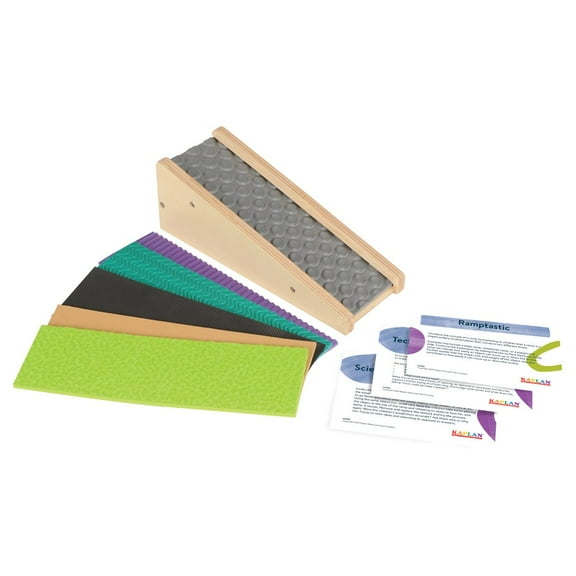 Kaplan Early Learning Company Ramptastic - STEM Ramp for Testing Velocity