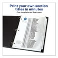 thumbnail image 2 of "Customizable Toc Ready Index Black And White Dividers, 31-Tab, Letter | Bundle of 2 Sets", 2 of 5