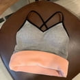 thumbnail image 2 of Jumpingount Ropa interior térmica transpirable agradable a la piel ligero invierno mujer chaleco Delgado cálido Sling chalecos mujer buena Ropa interior Gris, 2 of 6