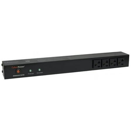 CyberPower Rackbar Surge Protection RKBS20ST4F8R Zero-U/1U - surge protector