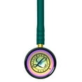 thumbnail image 2 of 3M Classic II Pediatric Stethoscope, Rainbow-finish Chestpiece, Caribbean Blue Tube, 28 inch, 2153, 2 of 5
