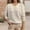 *White, variant on ClodeEU Fall Sweaters for Women,Long Sleeve Knit Pullover,V Neck Sweater Casual Tops Coffee,Womens Plus L