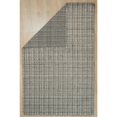thumbnail image 2 of EORC Handmade Wool & Viscose Beige Contemporary Geometric Loom Check Rug, 2 of 4