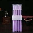 thumbnail image 4 of piaybook Home Decor Classic Red And White Candles Diy Power Failure Emergency Long Rod Candles Candlelight Dinner Atmosphere Layout Props Foreign Trade for Home and Garden, 4 of 4